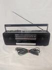 Vintage Sony SoundRider CFS-210 FM/AM Stereo Cassette Recorder Radio - READ