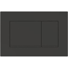 Dual Flush Plate Compatible With Geberit Sigma30 Matte Black 115.883.16.1