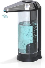 Better Living Products 70181 Touchless Clear Chamber Hands Free Soap Dispenser