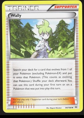 Roaring Skies Wally 94/108 Uncommon Pokemon NM/M