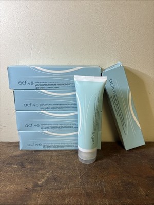 Vtg NOS Avon Active Cooling Muscle Salve Lot Of 5 Original Box 4 Fl Oz
