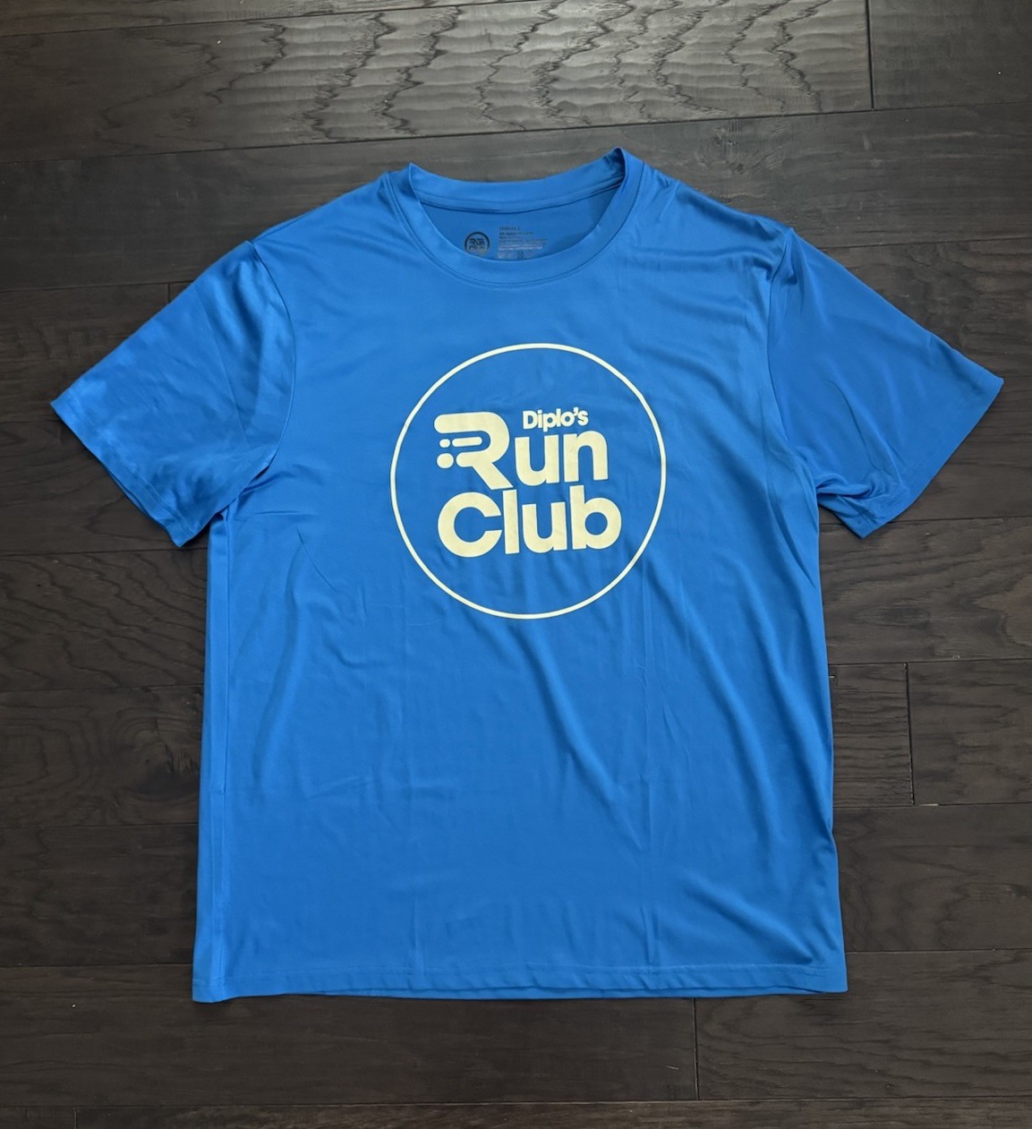 Diplo’s Run Club 2025 Moisture Wicking Medium Tech T-Shirt Major Lazer