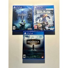 PS4 PlayStation 4 Horror Bundle Lot New🔥Nice After the fall Little Nightmares