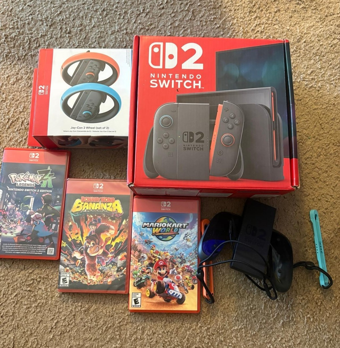 【美品】Nintendo ニンテンドウ Nintendo Switch スイッチ 任天堂 Nintendo Switch 本体 グレー Joy-Con 2個