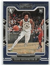 2021-22 Panini Chronicles Playbook Duane Washington Jr. #288 Indiana Pacers RC