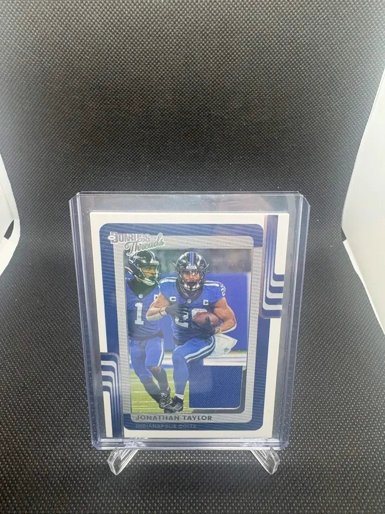 2025 Donruss Football Threads Jonathan Taylor Relic #DTH-JTR