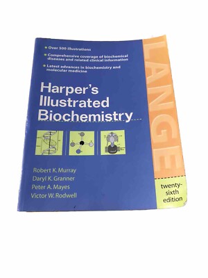 Harpe Rtexbook Harper’s Illustrated Biochemistry 26th Edition Paperback Textbook ...