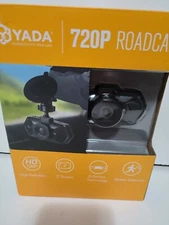 YADA 720P Dash Road Camera, 120-Degree Wide Angle Lens, G-Sensor 4GB SD Card New