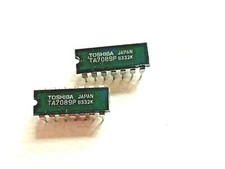 LOT OF 2 TA7089P  Original New Toshiba Integrated Circuit | FREE US Shipping