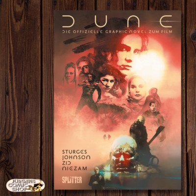 DUNE: DIE OFFIZIELLE GRAPHIC NOVEL ZUM FILM #1 /  SPLITTER / SCI-FI / COMIC