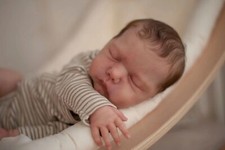 19'' Reborn Baby Doll Kit Unpainted Sleeping Unfinished DIY Newborn Baby Toy New