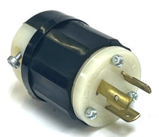 LEVITON 2321 20 AMP 250 VOLT 3 WIRE LOCKING PLUG