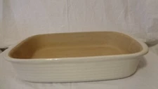 PAMPERED CHEF NEW TRADITIONS RECTANGULAR BAKER 1310 STONEWARE CASSEROLE PAN 9X13