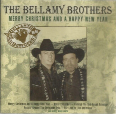Bellamy Brothers Merry Christmas And A Happy New Year (CD, Ariola) BRAND NEW