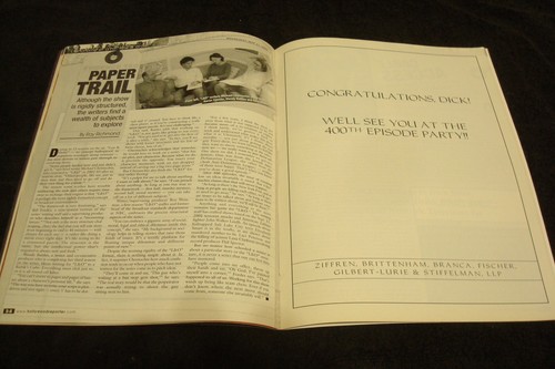 LAW & ORDER 300th episode Hollywood Reporter Sam Waterston, ROBERT STACK tribute - Picture 10 of 12