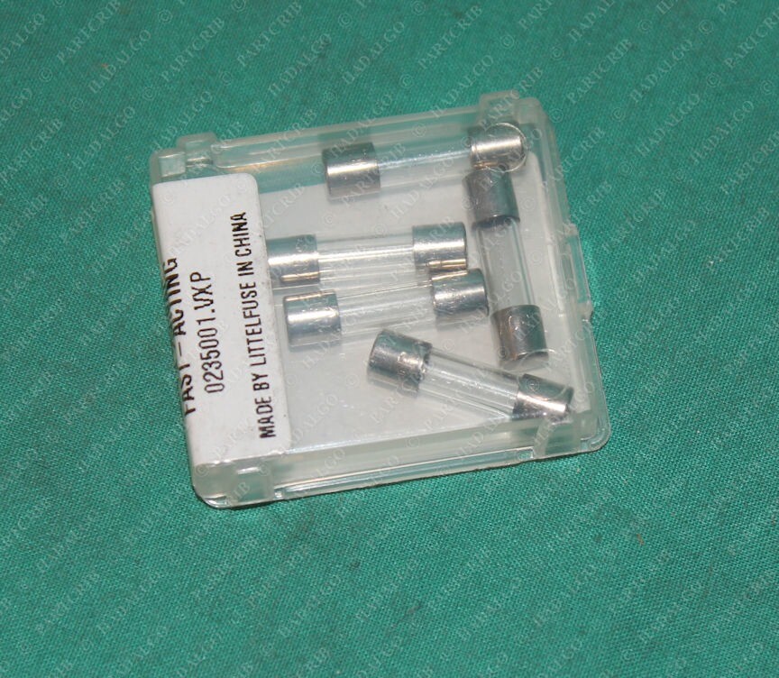 Littelfuse, 235001P, Fast Acting Glass Sub Miniature Fuse