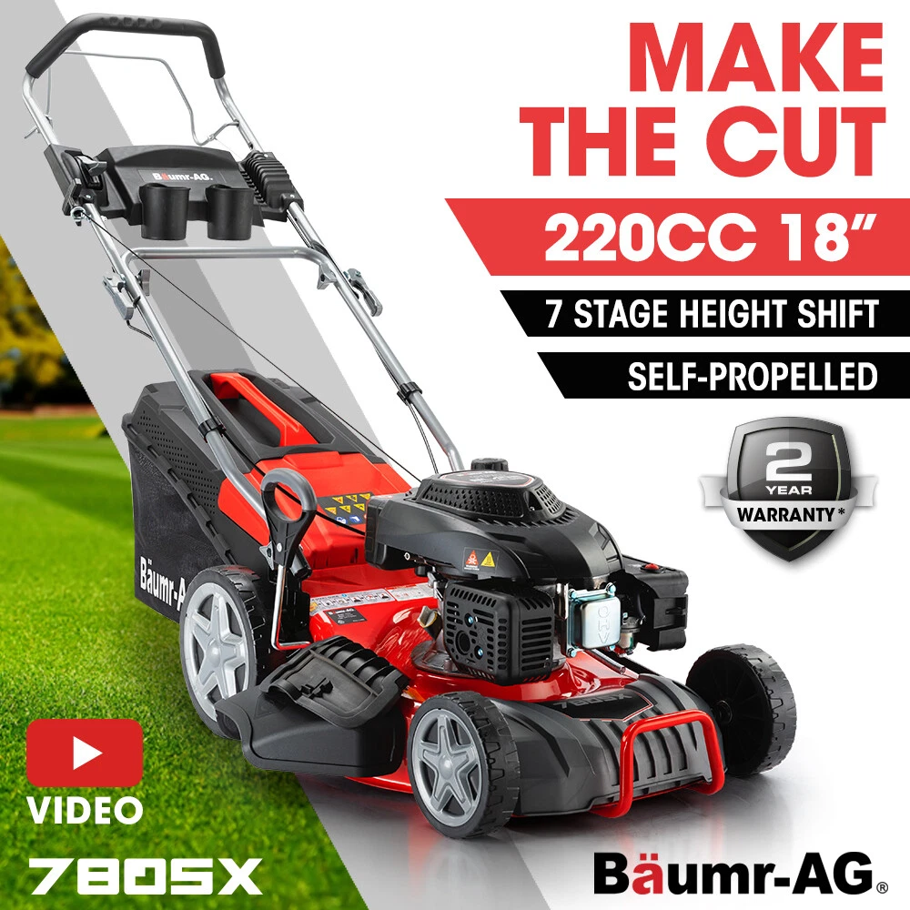 Self propelled on sale lawn mowers