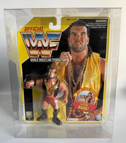New listingWWF WWE Hasbro Razor Ramon Yellow Serie...