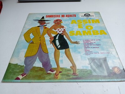 Sambistas Do Asfalto-Assim É O Samba-LP-Itamaraty-Made In Brazil-VG/G+