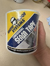 1pc Snow Roof Systems ST-50 LIGHTWEIGHT SEAM TAPE 4" x 50' Polyester
