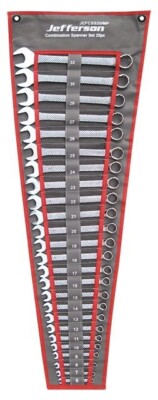 25 Stück Chrom Vanadium Kombination Schraubenschlüssel Set 6 mm bis 32 mm, Jefferson Werkzeuge