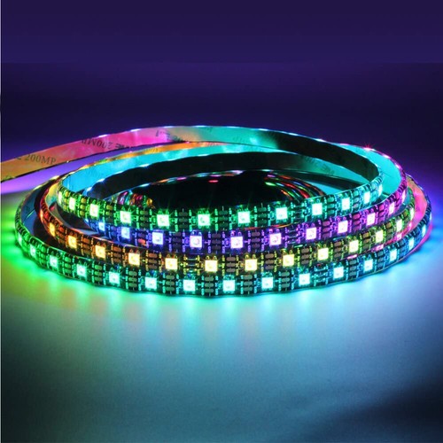 WS2812B Led Streifen WS2812 IC ARGB Individuell Addressable Pixel strip light 5V - Bild 9 von 12