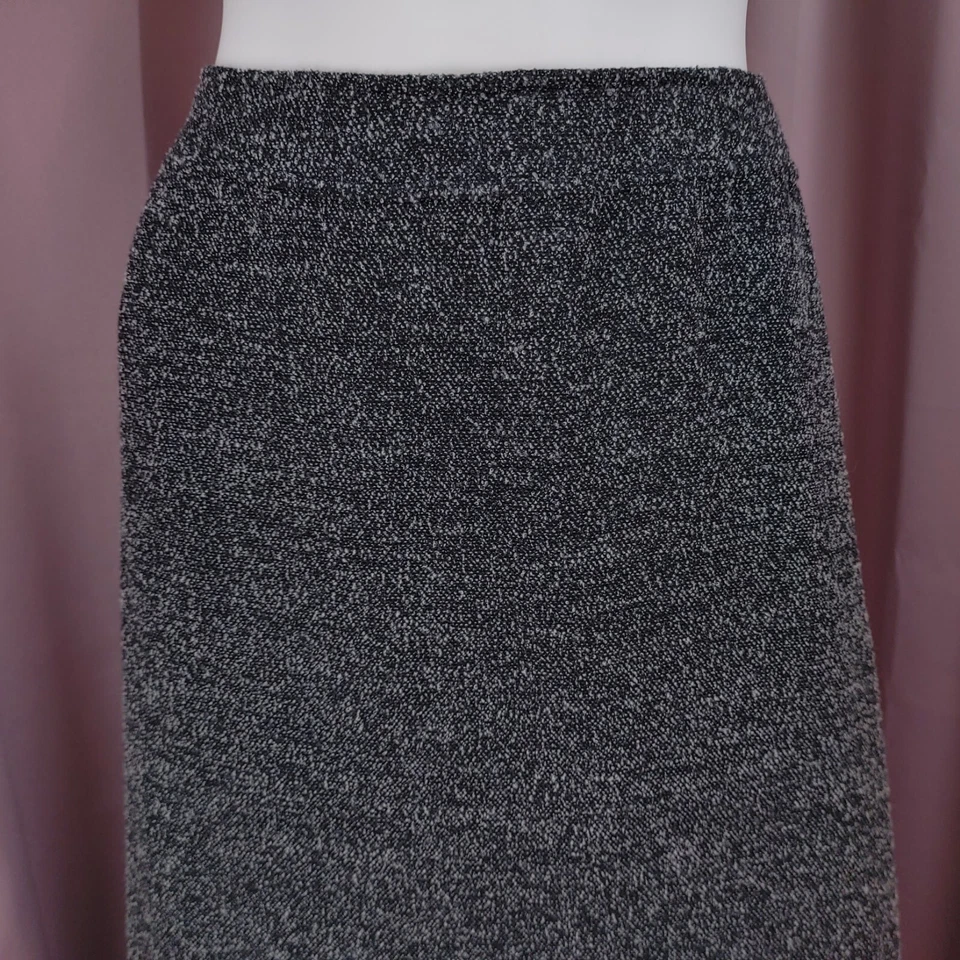 Maxi falda para mujer Preston & York gris forrada de tweed línea A 6 Foto 3 de 4