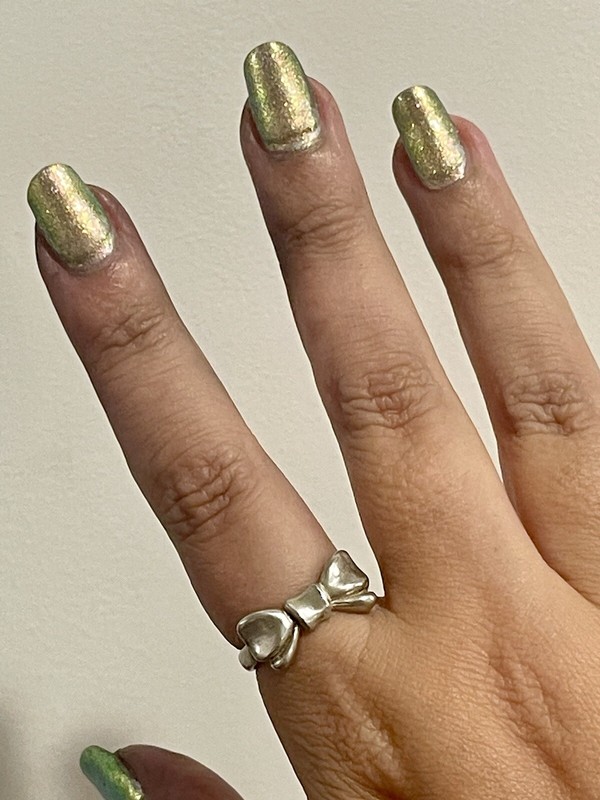 Handmade By Me BOW RING STERLING SILVER 925 SIZE 6.5