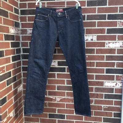Arizona Men s Jeans Advance Flex 360 32x32 Slim Fit  Taper Leg Blue Denim Pants