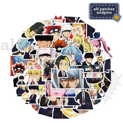 Mashle Sticker Set - Anime Manga Mash Burnedead Lemon Lance Aufkleber 50 Stk.
