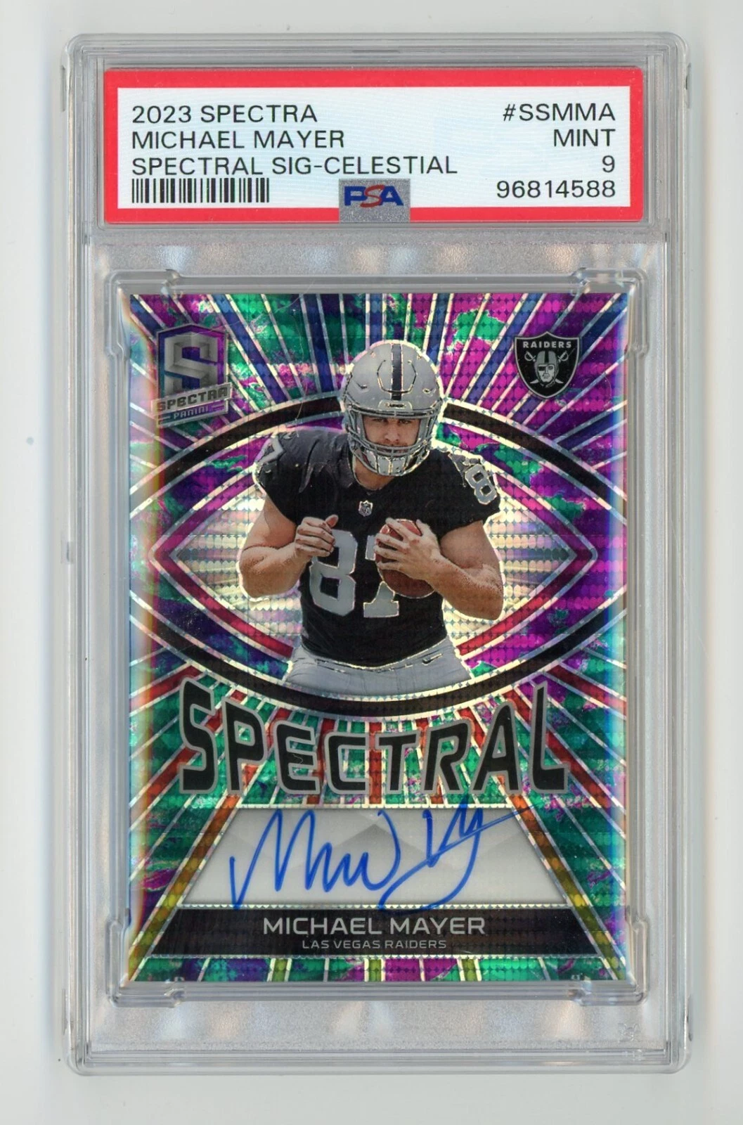 Michael Mayer Panini Spectra Spectral Signatures #SSMMA Celestial