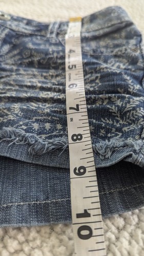 Mudd/Shorts/Mudd Paisley Floral Print Denim Shorts Girls Size 8 1/2 See Pictures - Picture 4 of 10