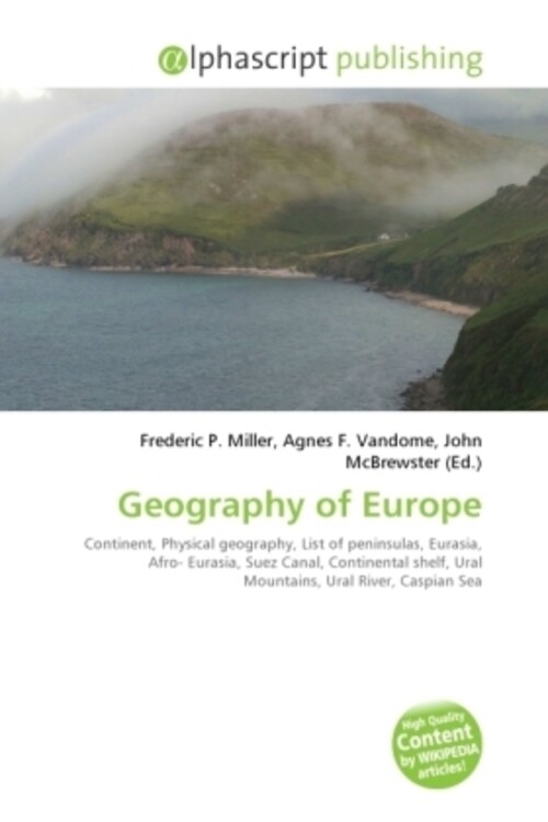 Frederic P. Miller (u. A.) | Geography Of Europe | Taschenbuch |