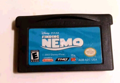 Finding Nemo [Nintendo Game Boy Advance GBA DS Lite 2003] Kids Disney Pixar 