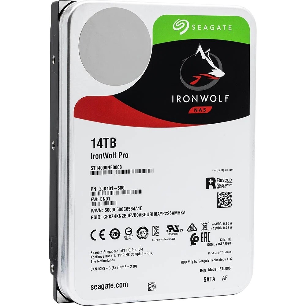 Open box - Seagate IronWolf Pro 14TB NAS 3.5