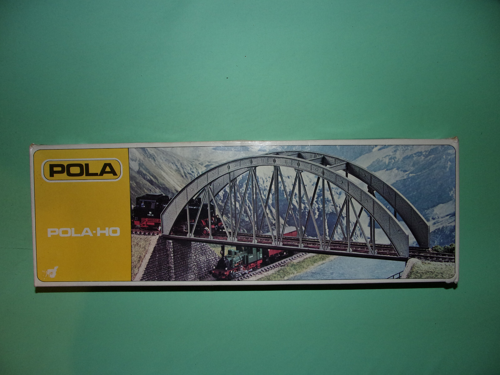 POLA 620 maquette pont métallique miniature pour atelier modélisme et diorama réaliste