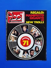 CIAO 2001 8-1971 CELENTANO-SANREMO 71-ERIC BURDON-STRAY-LE ORME-TONI PAGLIUCA