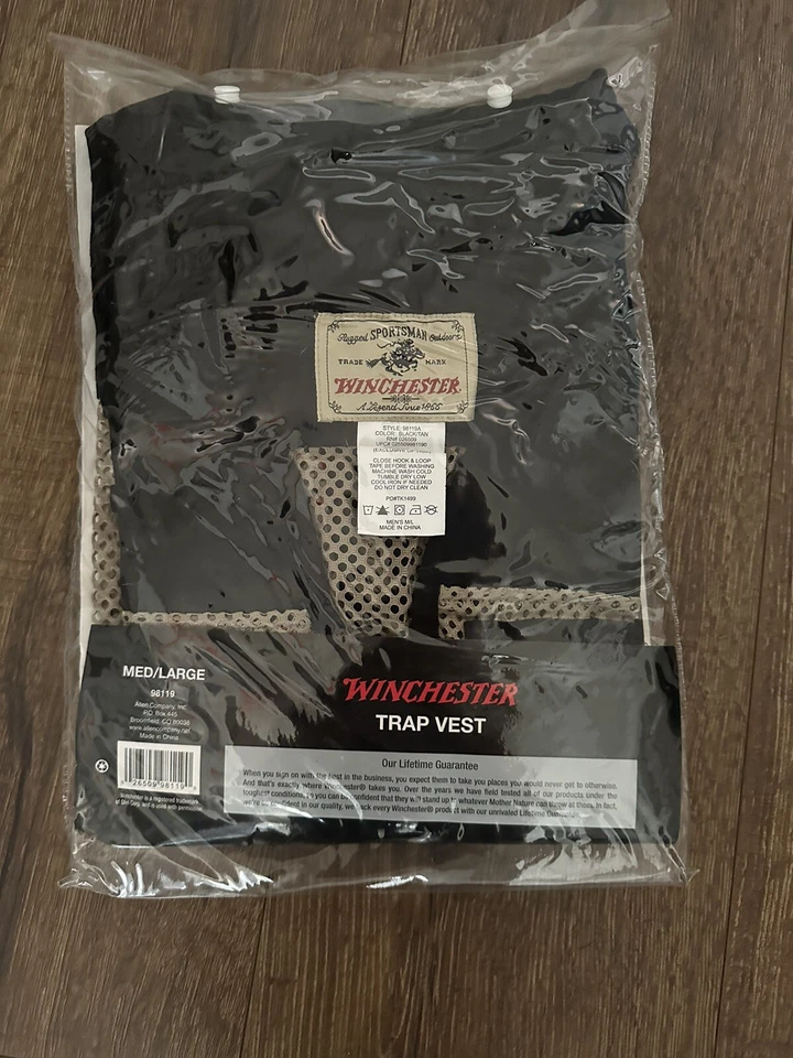 Winchester Trap/Hunting Vest Size XL/2XL NEW in package - Image 4 of 4