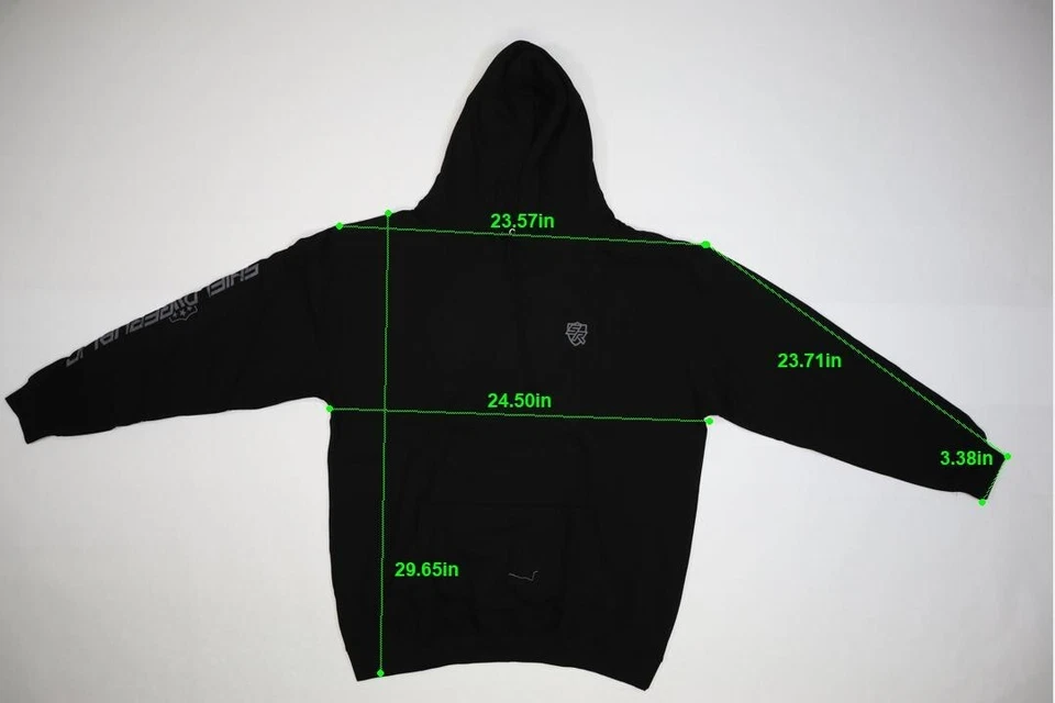 Shield Republic Mens Black Long Sleeve 2nd Amendment 2nd That Graphic Hoodie XL - Image 2 of 4