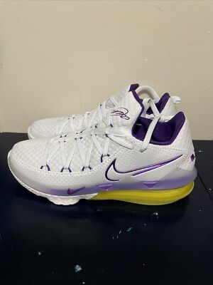 Men Size 11 - Nike LeBron 17 Low Lakers