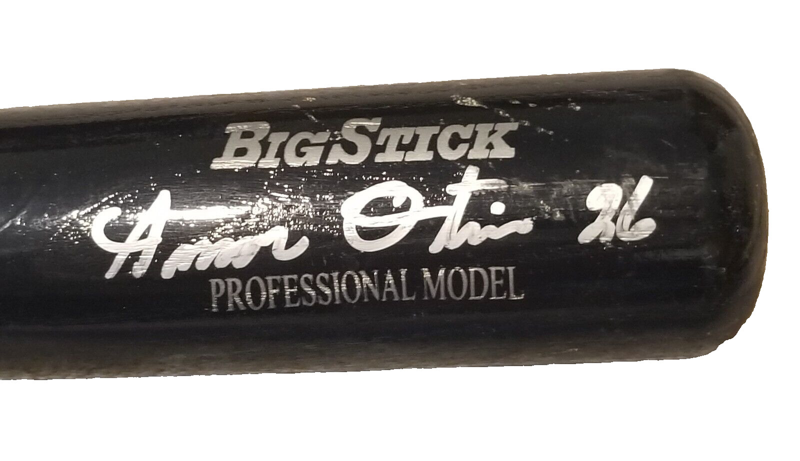 Auto Signed Amos Otis Rawlings Big Stick Bat - Kansas City Royals 5X All-Star