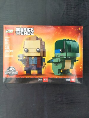 lego brickheadz owen and blue lego brickheadz owen and blue