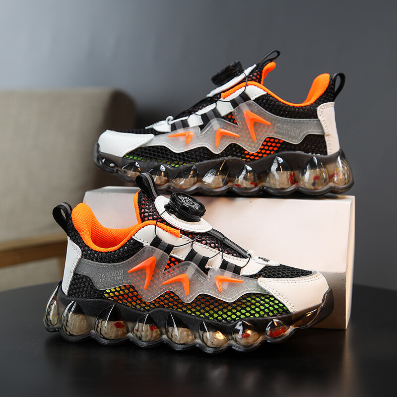 Kids Sneakers Boys Girls Running Shoes Lightweight Breathable Boys Tennis size