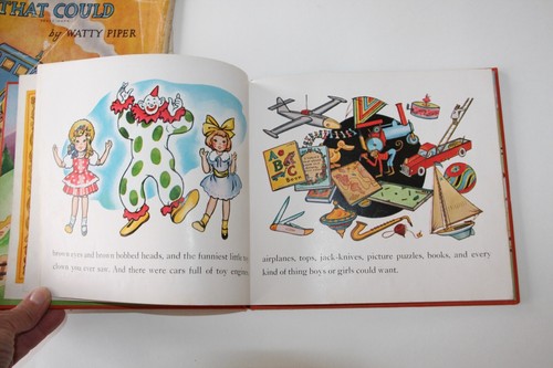 1954 The Little Engine That Could by Watty Piper: FIRST EDITION: Orange Cloth - Picture 8 of 8