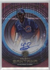 2022 Bowman Inception Prospect Fuchsia Foil 18/75 Yeison Santana Auto 15wb