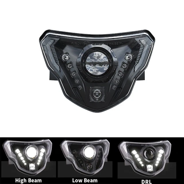 Kit de montaje de faros delanteros LED con ojo de ángel para BMW G310GS G310R 2016-2022 Foto 4 de 4