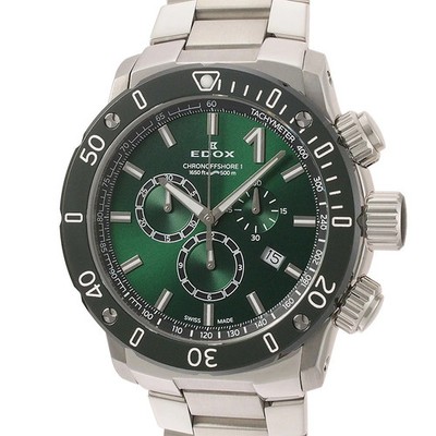 Edox Chronoffshore-1 Chronograph 10221 Watch Box Guarantee From Japan