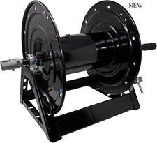General Pump DHRA50300 3/8" x 300' Black Steel Hose Reel, NEW