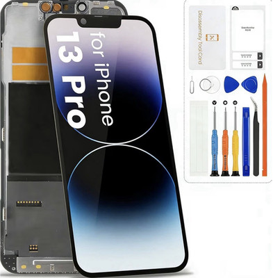 iPhone 13 Pro LCD Touchscreen Display Digitizer Assembly w/ Tool Kit - Black