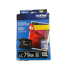Genuine Brother LC79BK XXL Black Super High Yield Ink Cartridge exp 2024.07